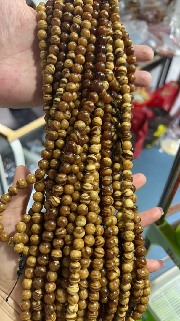10 +妖花干白花108佛珠多样性发其一