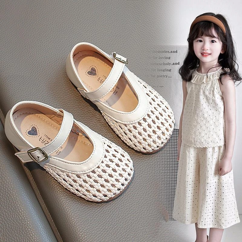 巴拉童年【清仓】女童公主凉鞋夏款2025夏季新款宝宝包头小女孩软底