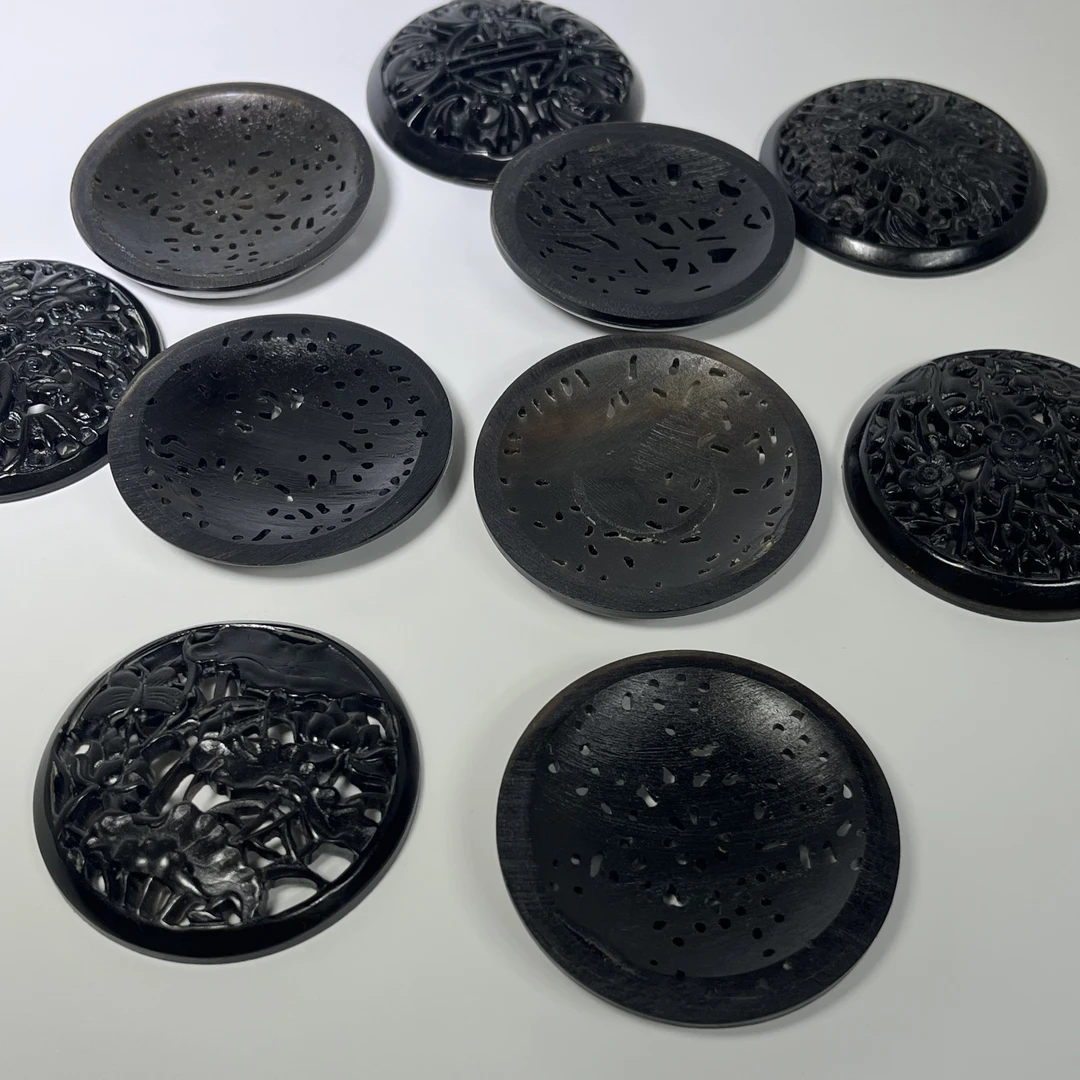 牛角蒙芯65罐专用蝈蝈叫罐李永罐65蒙芯尺寸5.5做工精良