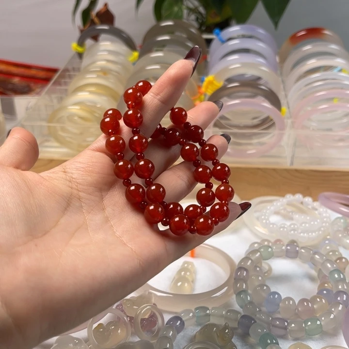 玛瑙/玉髓未镶嵌手镯