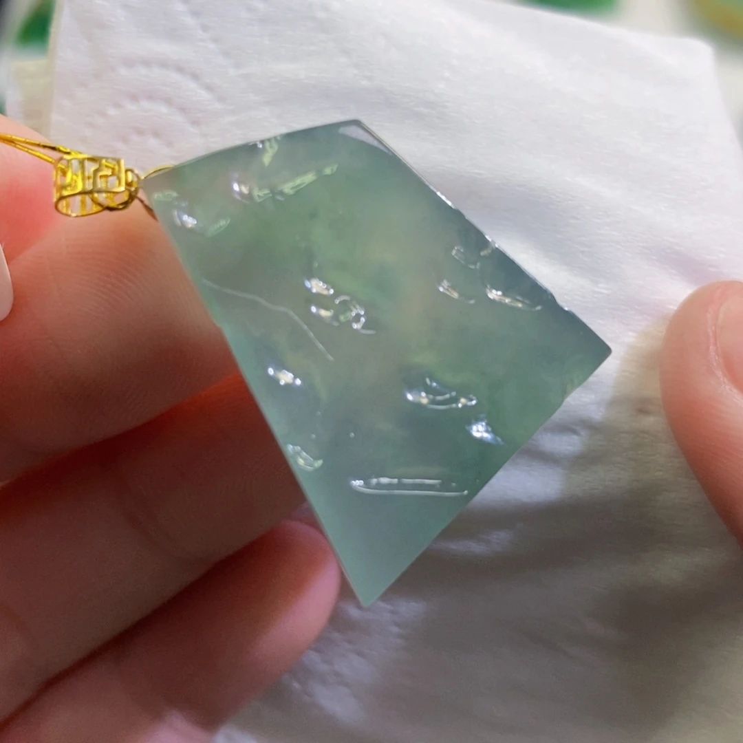 【闪购商品】翡翠吊坠(不含链)未镶嵌4366