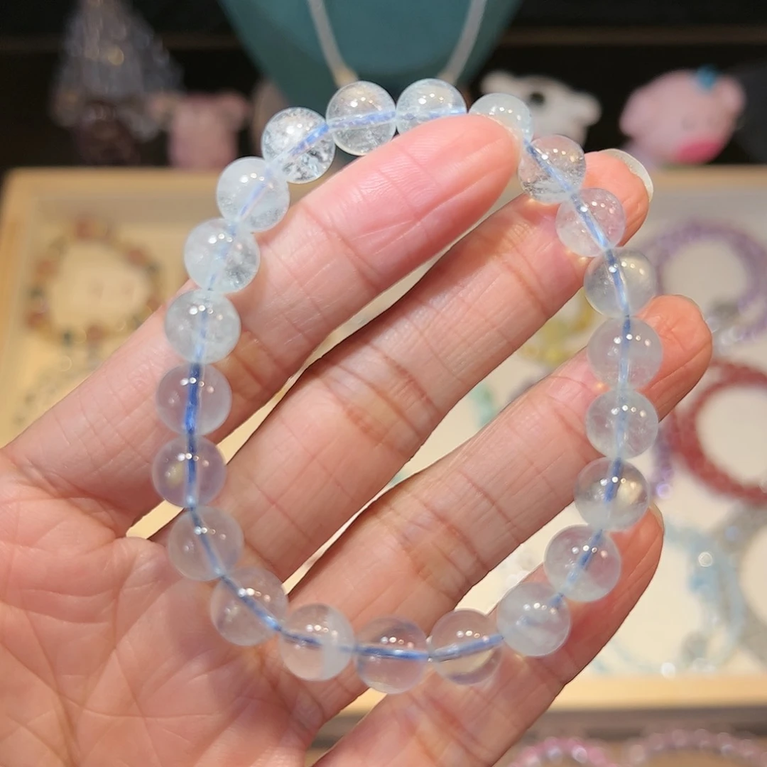 水晶手链未镶嵌蓝