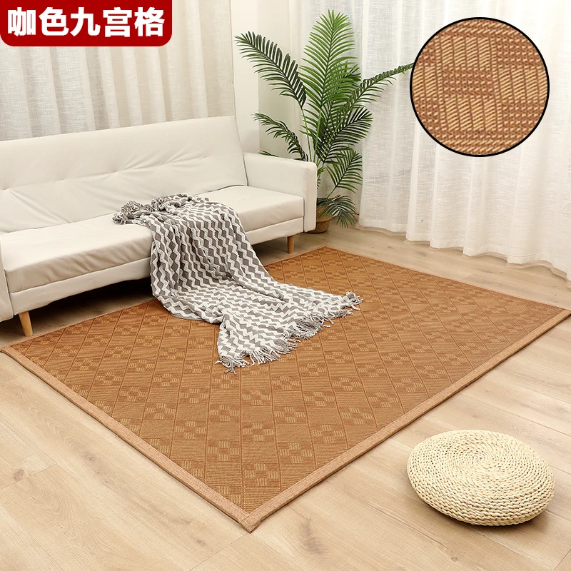 2025新款凉席地垫睡觉打地铺神器榻榻米床垫爬爬垫家用席子藤席垫