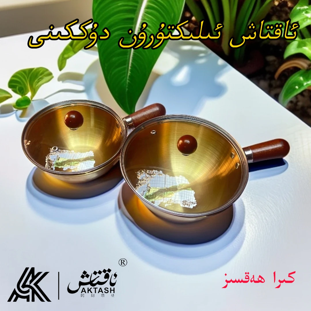 日常家用食品级不锈钢镀金金色小吃锅不锈钢锅简约燃气灶奶锅