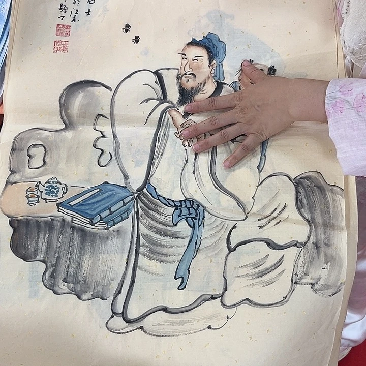 国画手绘国画作品