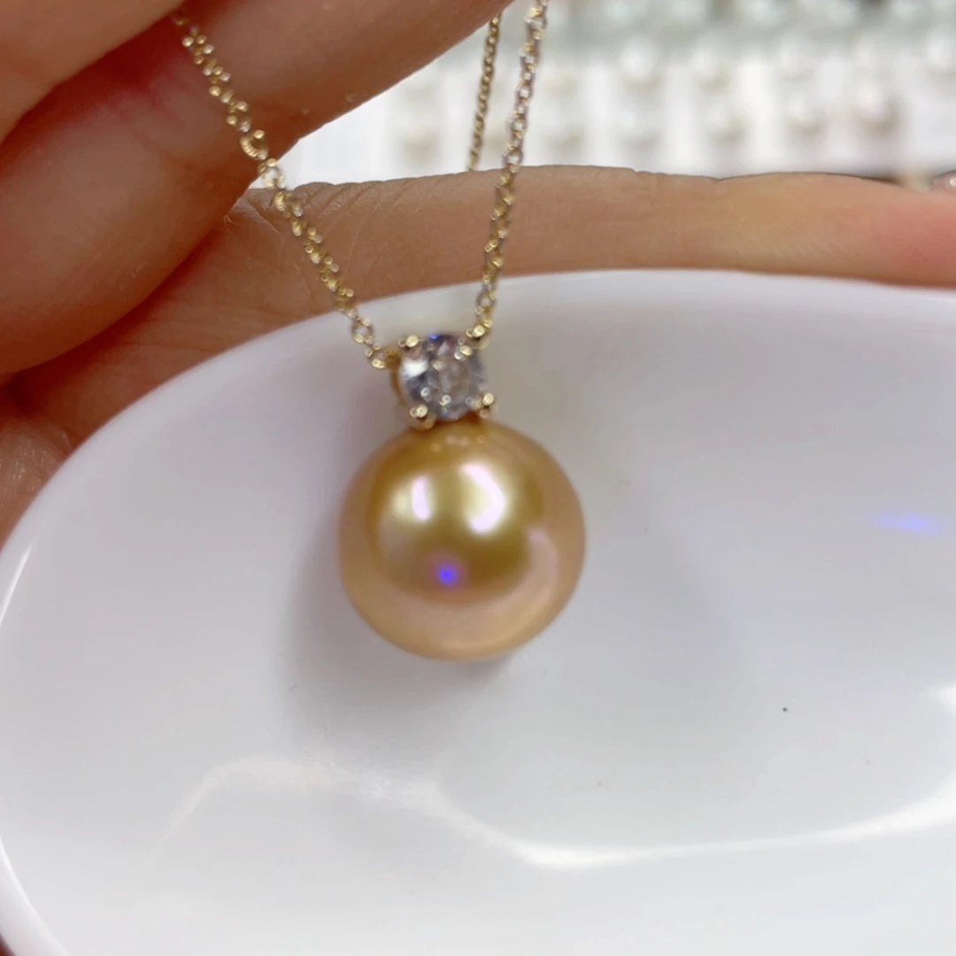 淡水珍珠未镶嵌吊坠(赠链)