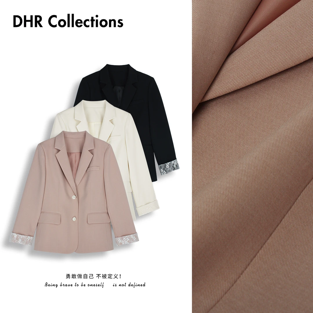 DHR COLLECTTIONS豆豆【圆梦】春季高定小西装西服上衣外套女D868