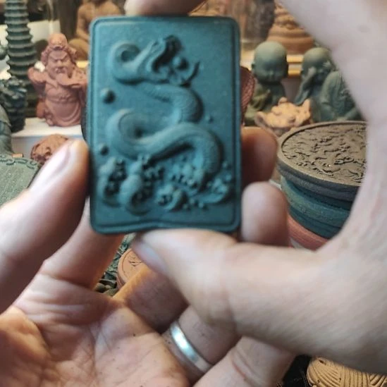 泥塑玉兰衙香蛇牌福利款福利价瑕疵