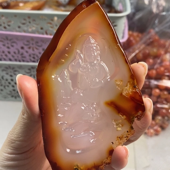 玛瑙/玉髓吊坠(不含链)未镶嵌