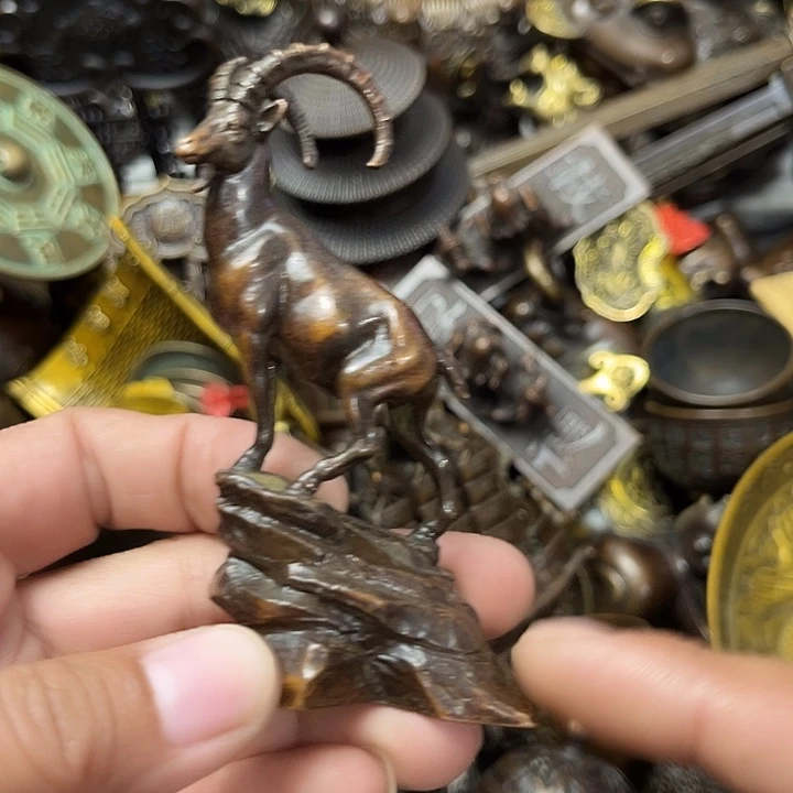 顺顺利利，铜器摆件