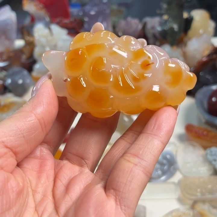 未镶嵌颈饰玛瑙/玉髓