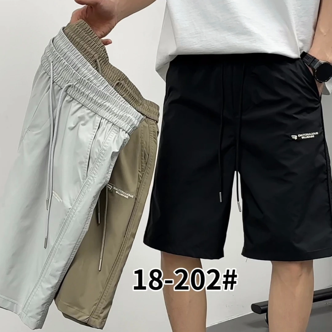 18-202男士短裤松紧腰时尚超薄百搭