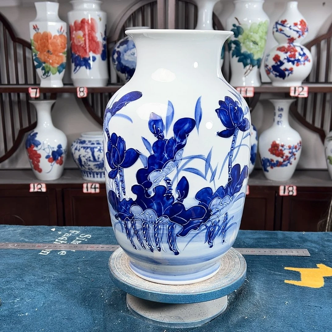 摆件景德镇陶瓷大冬鱼