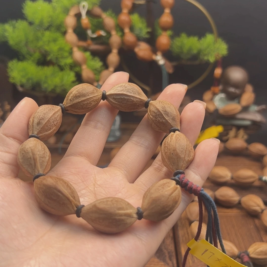 橄榄核手串冬**草梅林铁核手串17.27