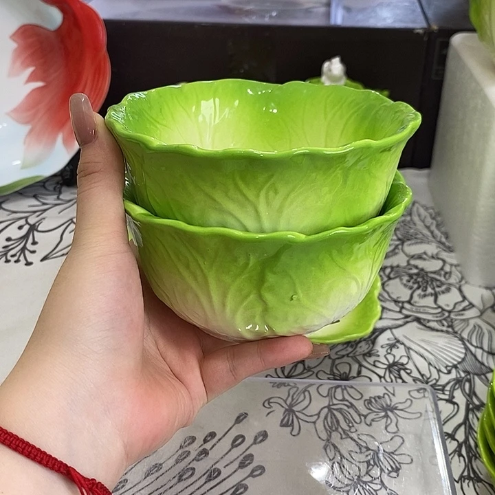 白菜小号米饭碗白菜