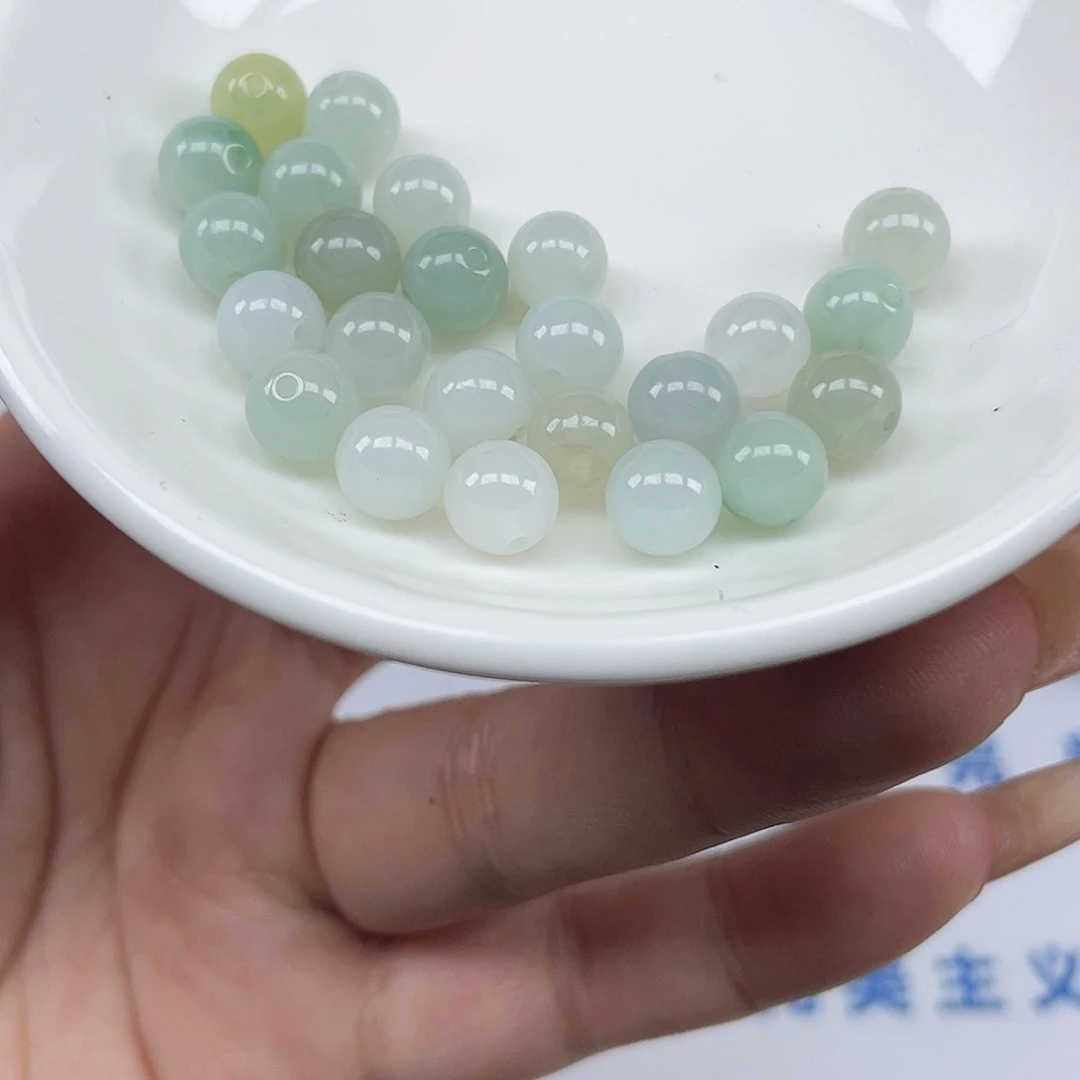 翡翠散珠卡7.4,24颗
