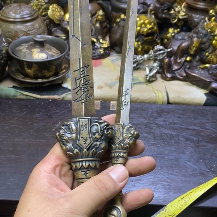 刀*家居饰品铜器摆件