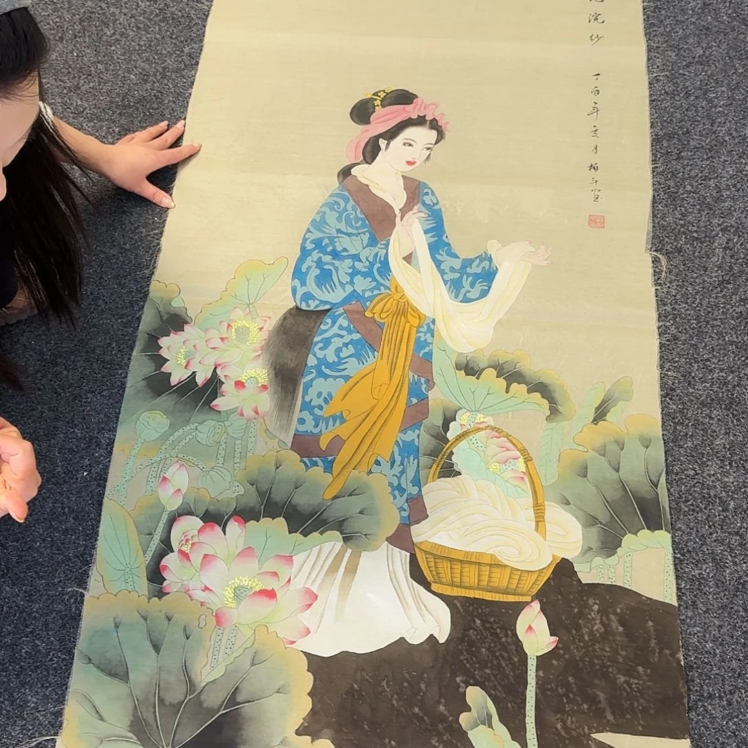 纯手绘国画作品好看