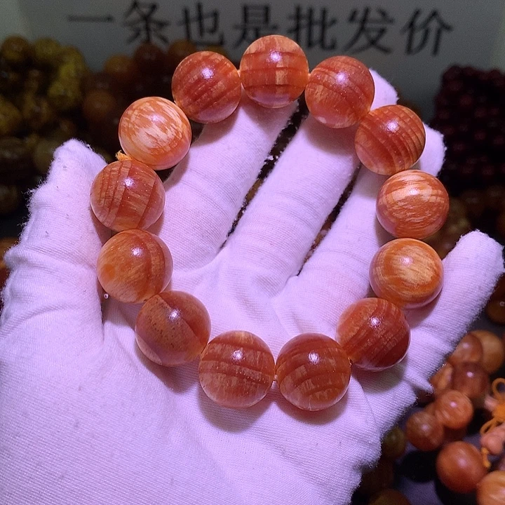 松木（琥珀木）手串/手链1.8
