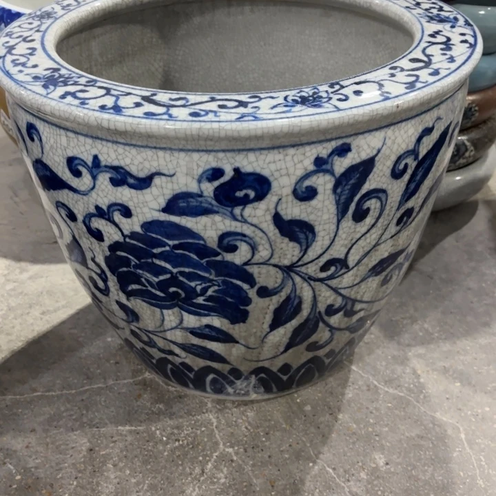 青***～陶瓷鱼缸微瑕尺寸40-35