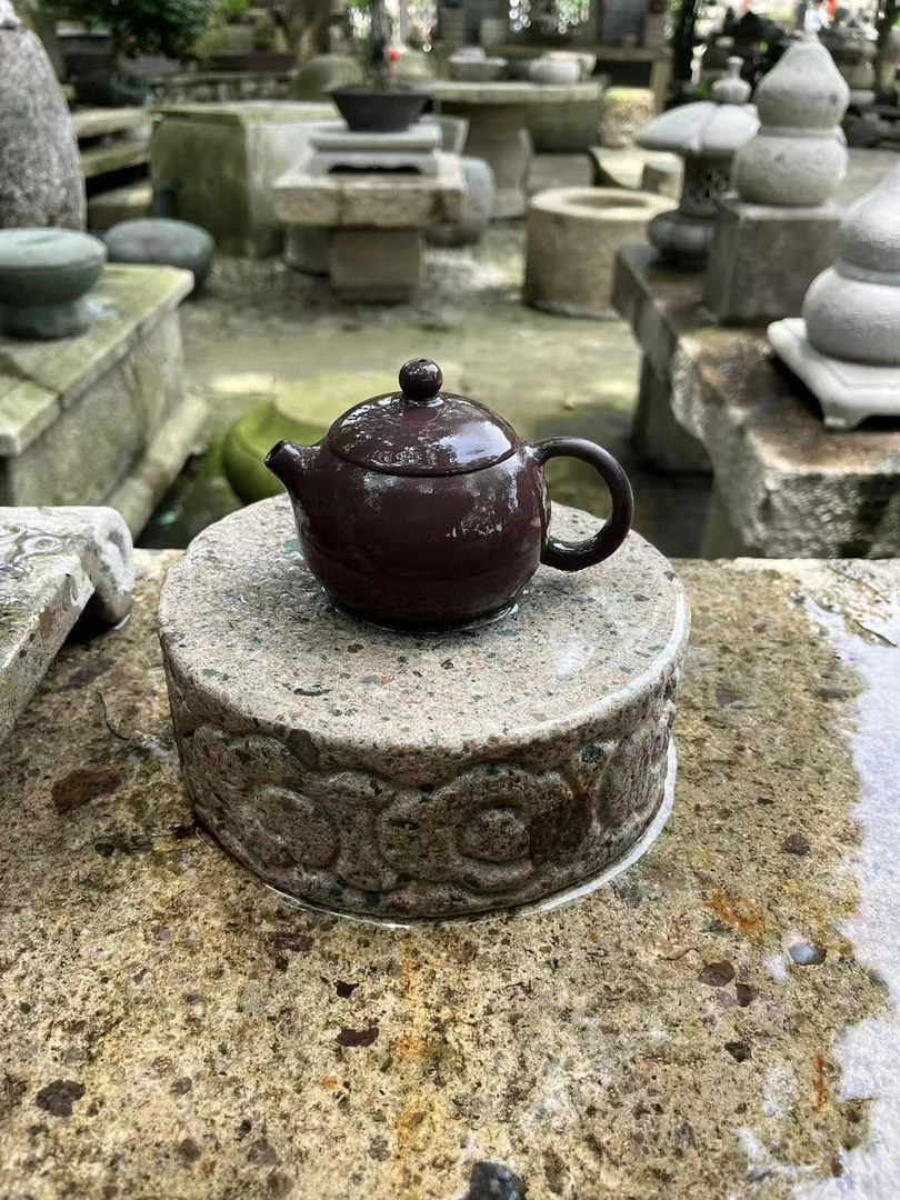 福利包邮台面桌面茶台底座壶承干泡台茶盘原石古朴空间摆件