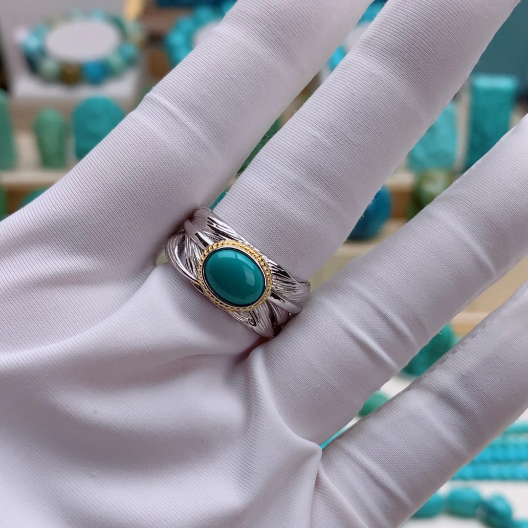 绿松石未镶嵌挂件