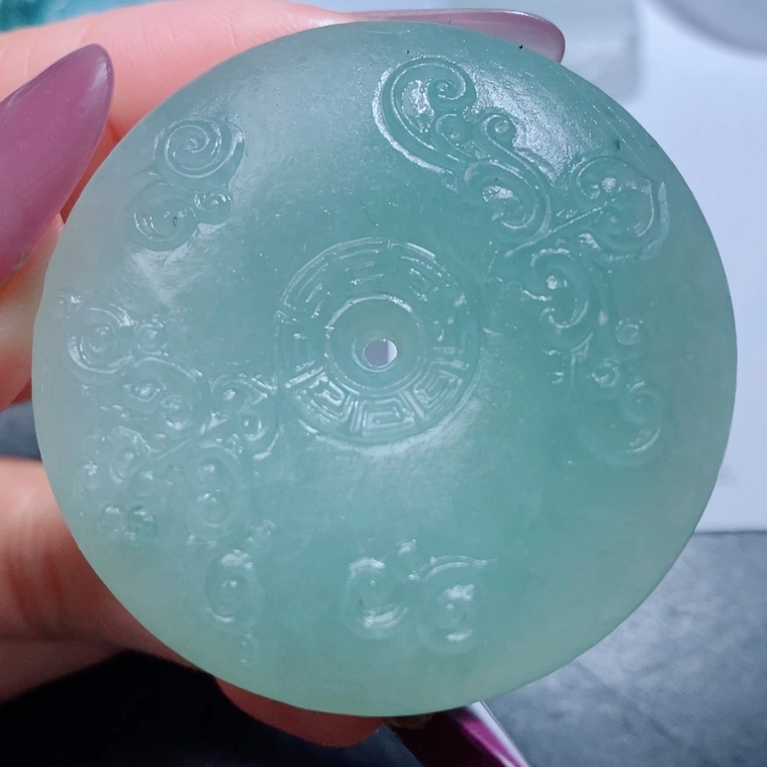 定制翡翠未镶嵌吊坠