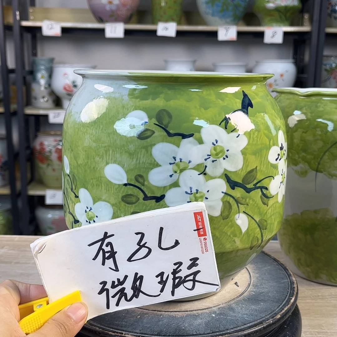 罐1xc景德镇陶瓷花盆