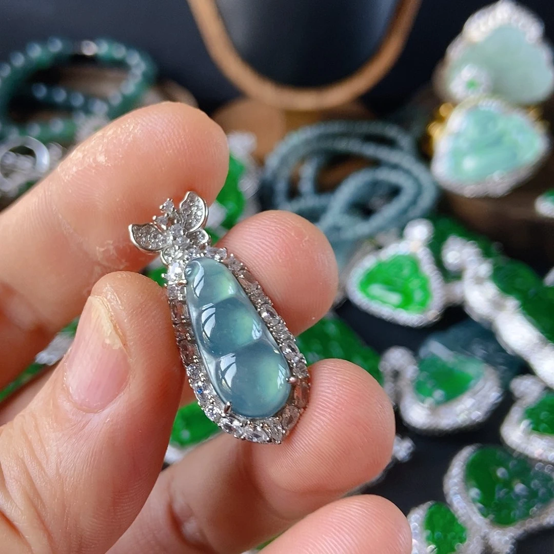 翡翠吊坠(不含链)未镶嵌077吊坠