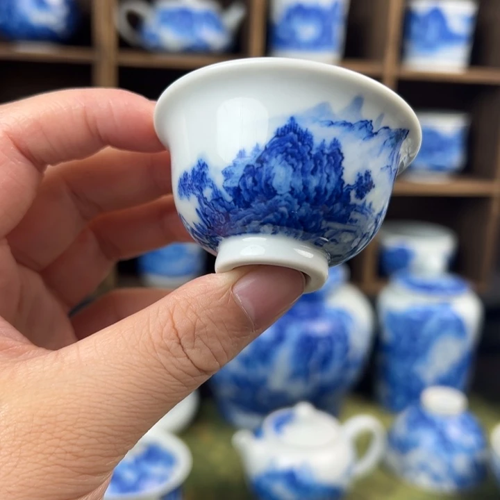 用***7杯溪山造物山水微瑕