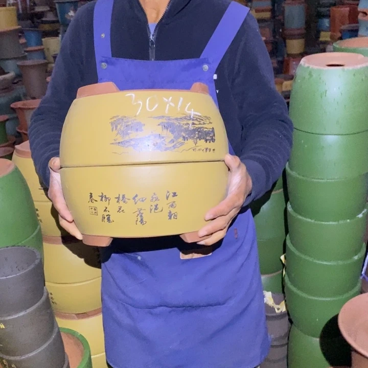 紫砂花盆紫砂艺术