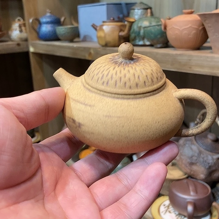 柴烧老岩泥高端茶器