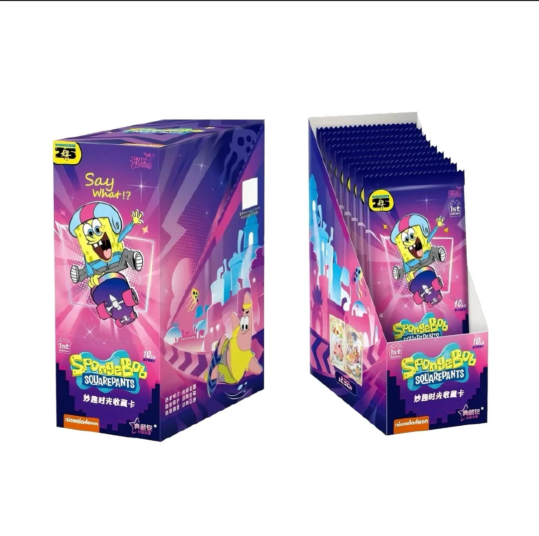 【海绵浮浮】直播代拆·正版海绵宝宝 妙趣时光收藏卡 梦起初章FE版