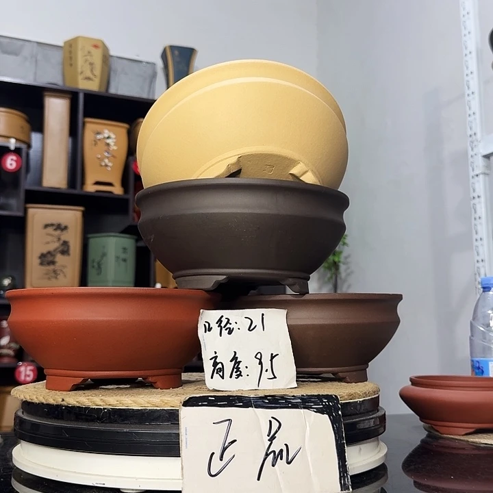 紫砂花盆盆友记紫砂花盆
