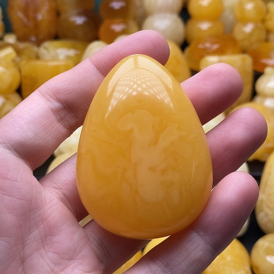琥珀颈饰未镶嵌琥珀蜜蜡吊坠