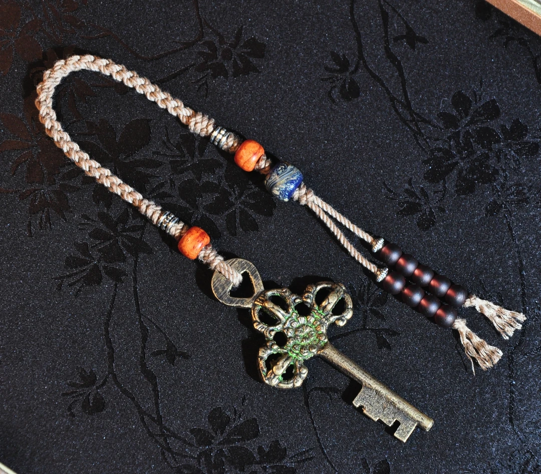 铜吊坠 【龙老板】塔尔之钥-开米增慧吊坠挂件A2700042