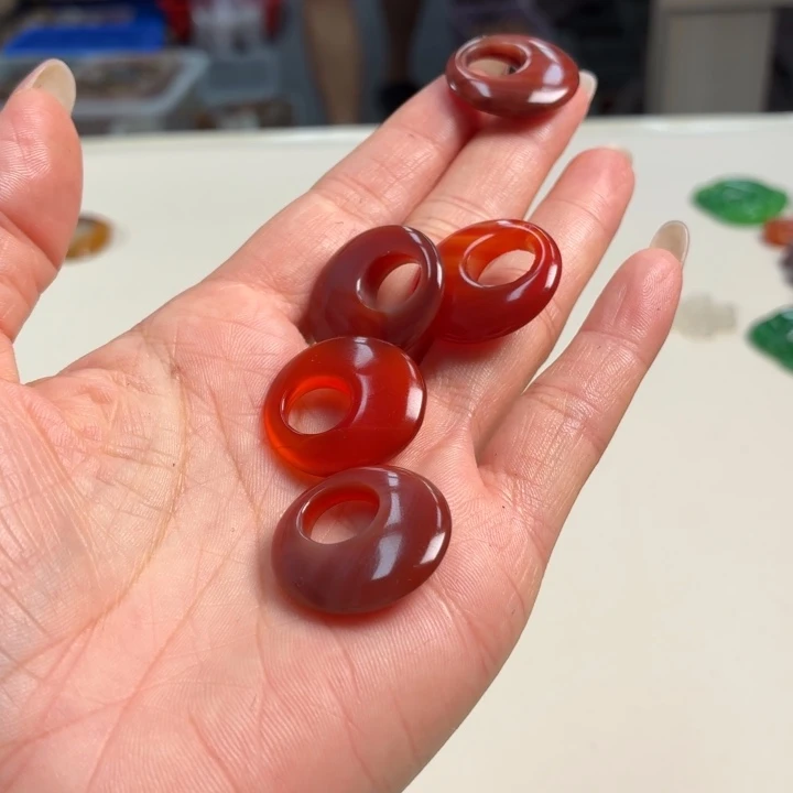 玛瑙/玉髓吊坠(不含链)未镶嵌