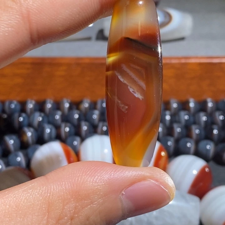 玛瑙/玉髓未镶嵌项链