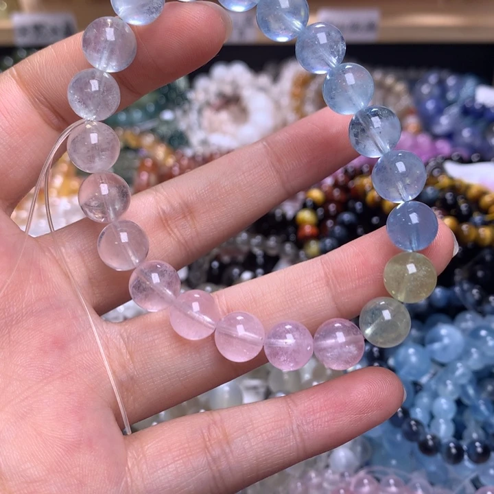 未镶嵌手串水晶9摩根石