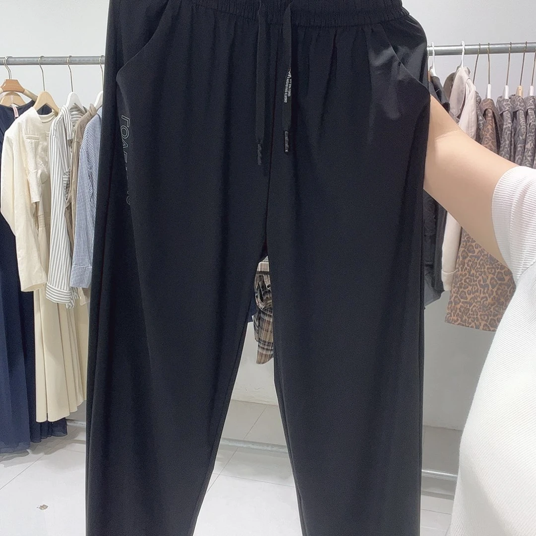 女士休闲裤收脚口休闲