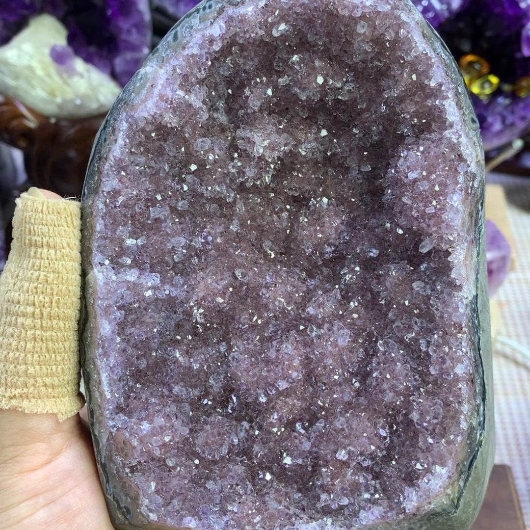未镶嵌大型摆件（非配饰）紫晶