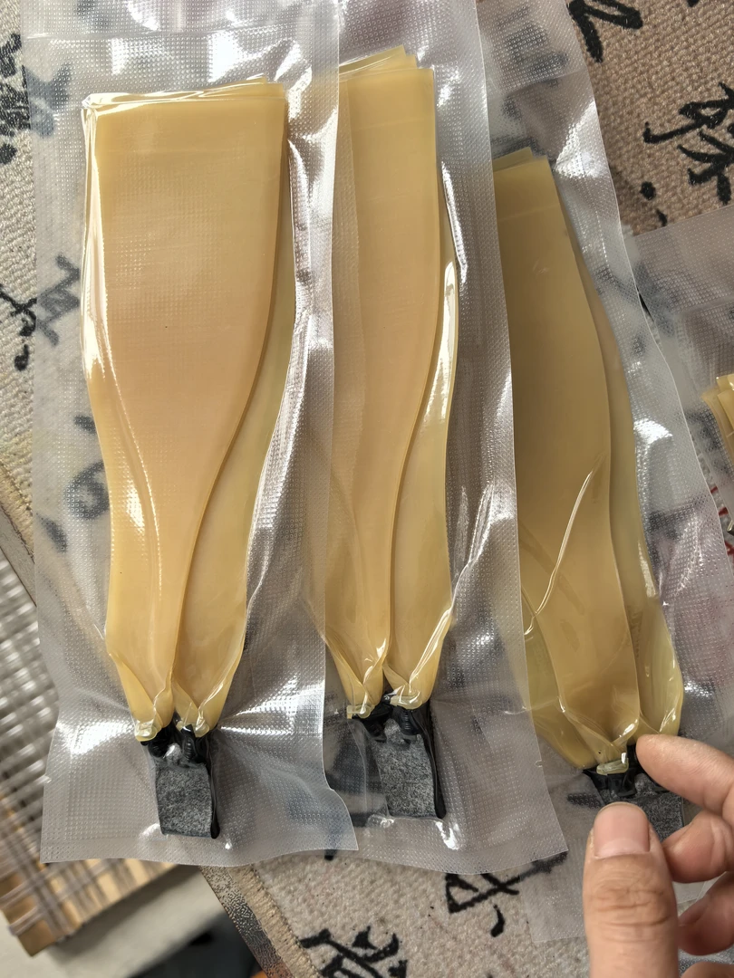 黑虎皮筋60-30锥度，1.5厚度四季防冻皮筋，四股暗影用扁皮