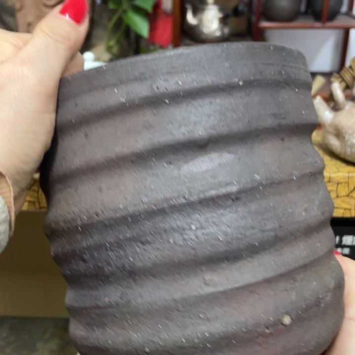 陶中古艺术品摆件