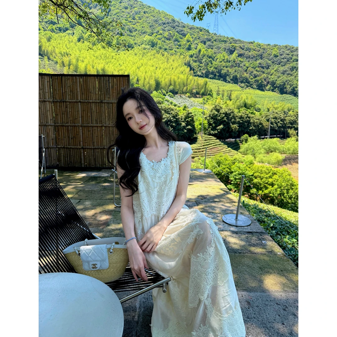 Zwinnie/詹维尼【永生花连衣裙版】莱赛尔天丝无袖连衣裙 GHY202612