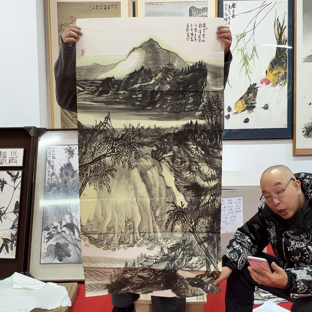 国画老师艺术精品