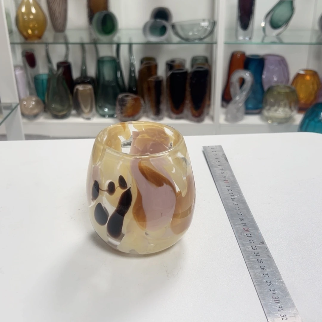 幻彩琉璃花瓶花器高度8
