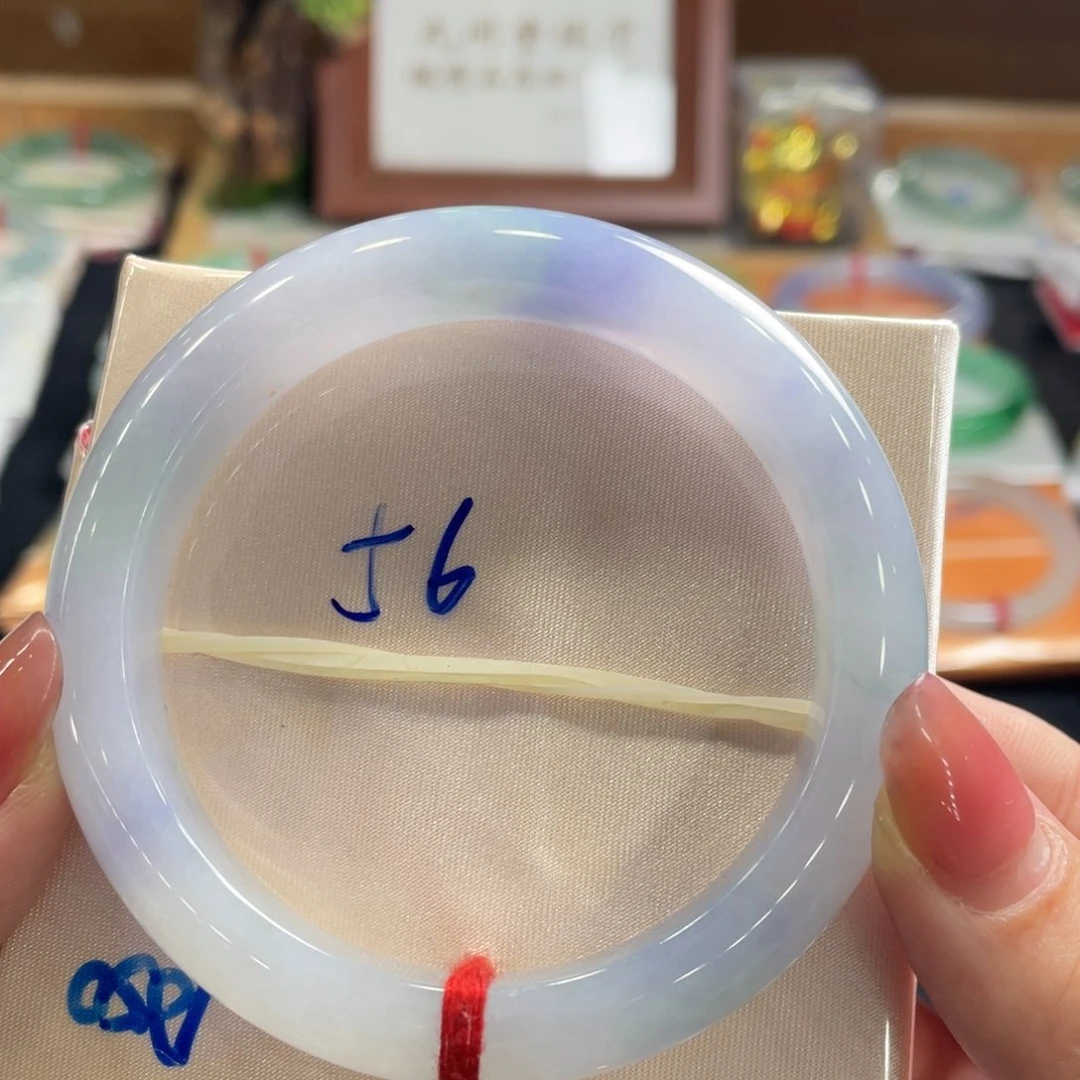 翡翠手镯未镶嵌57天然Ａ货