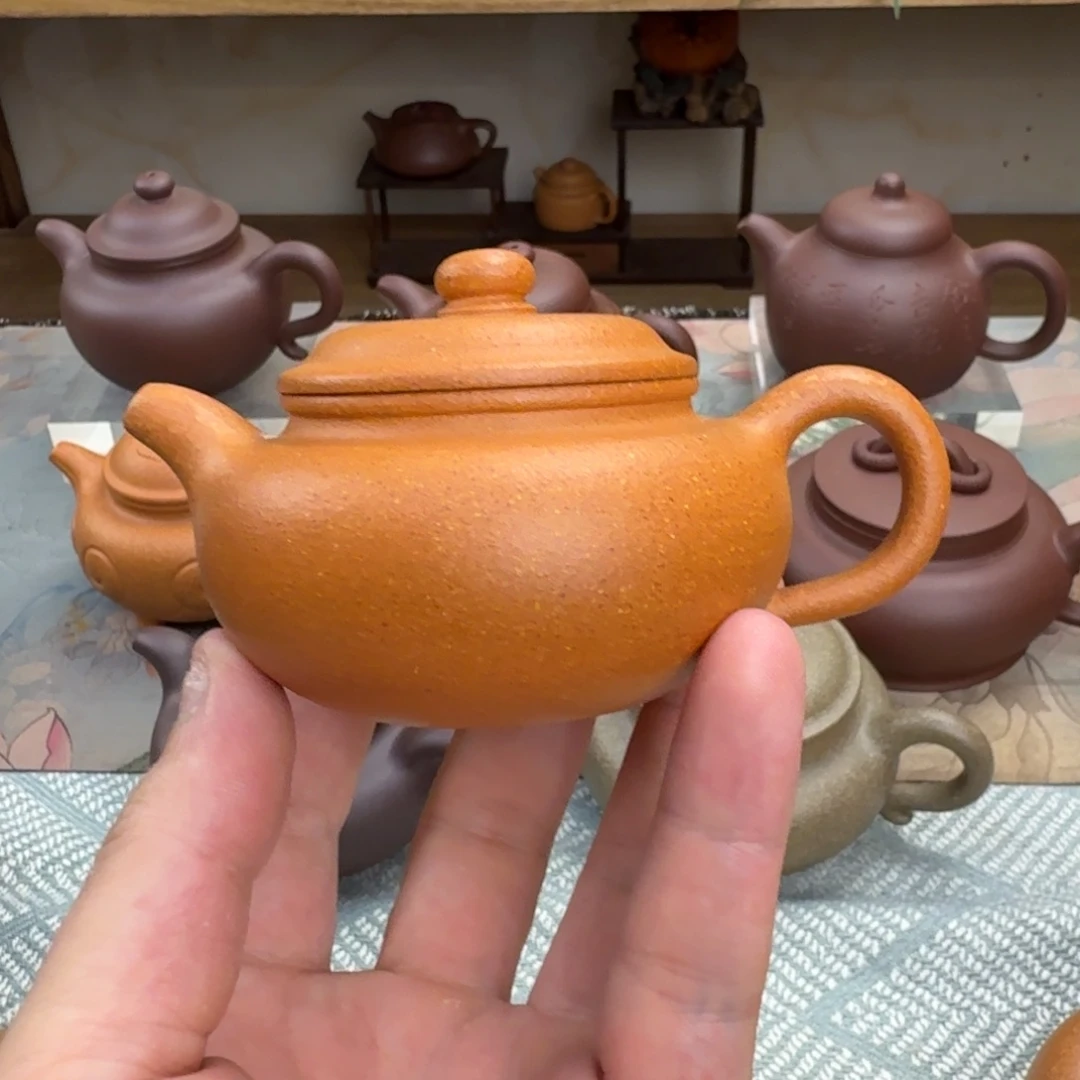 茶壶紫砂微瑕 仿古 半手工