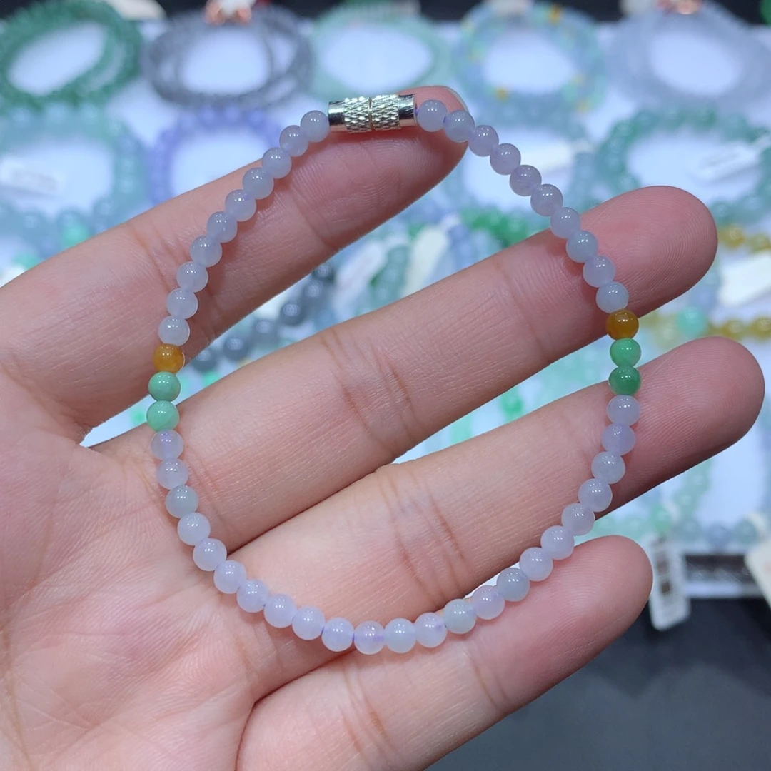 未镶嵌手链翡翠天然