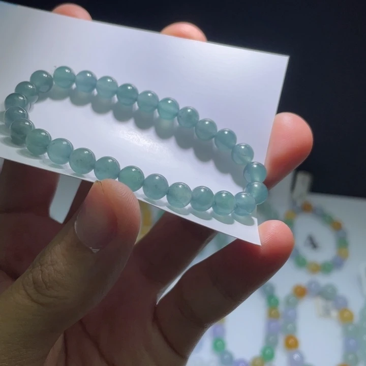 未镶嵌手链翡翠翡翠